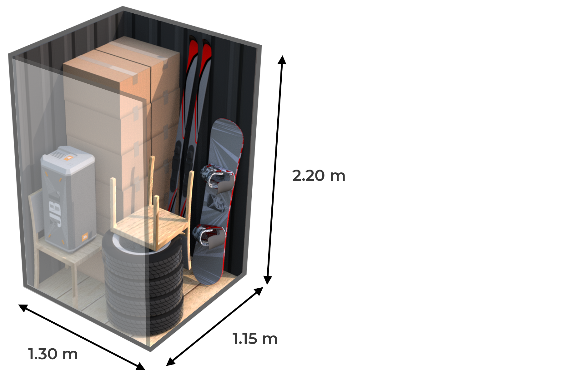 DHBOX - box 1_5 m2