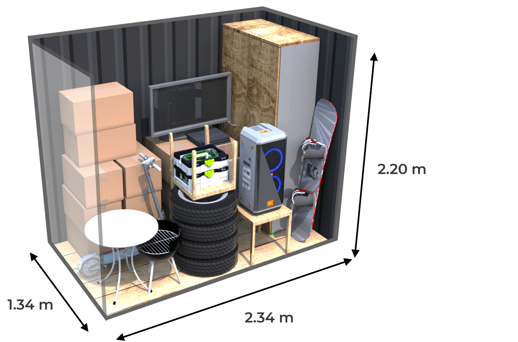 DHBOX - box 3_1 m2