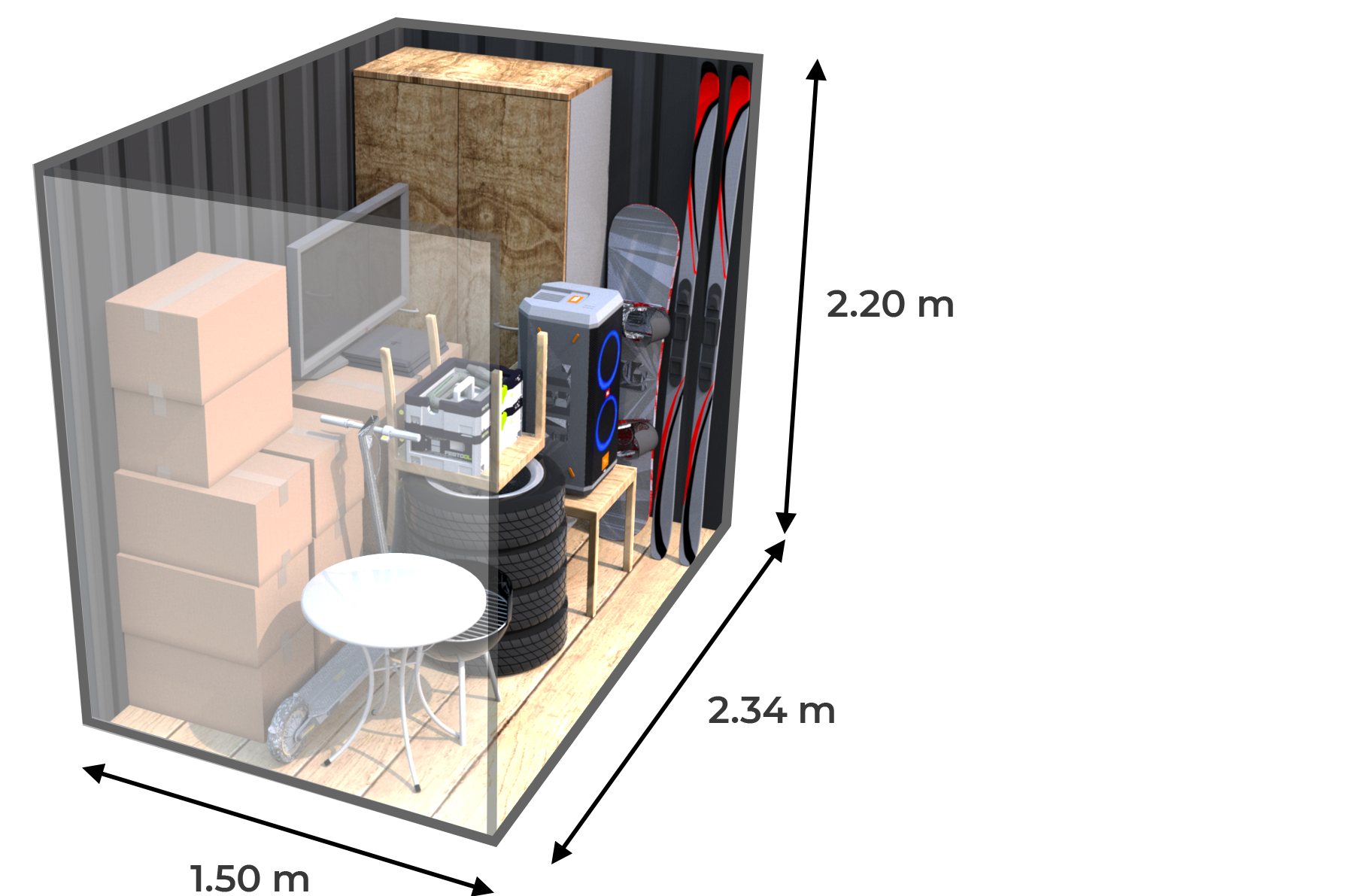 DHBOX - box 3_5 m2