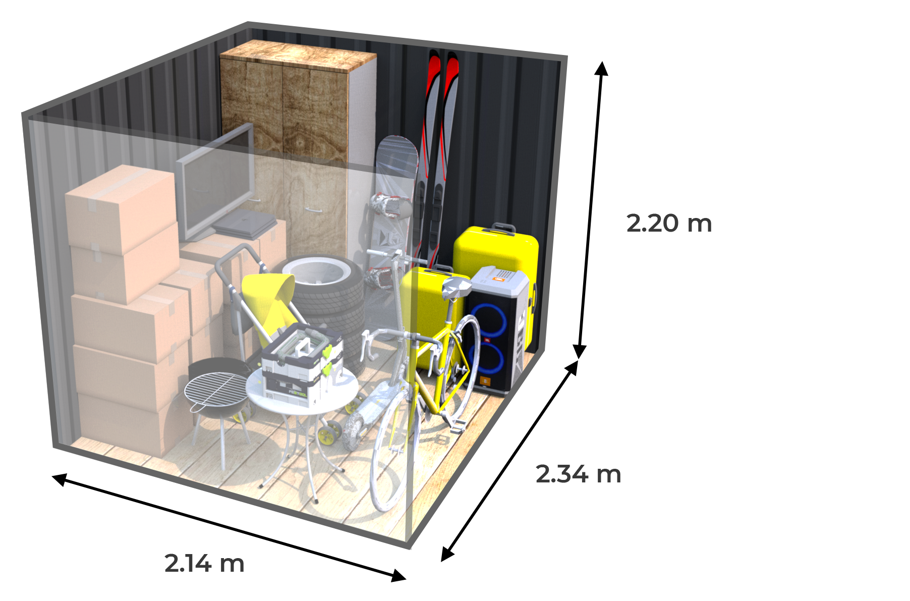 DHBOX - box 5 m2