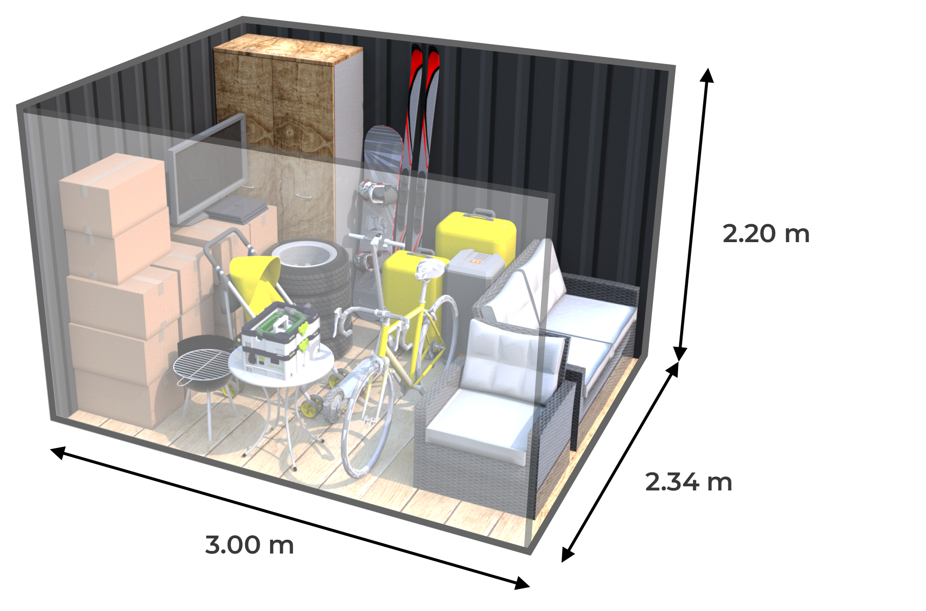 DHBOX - box 7 m2