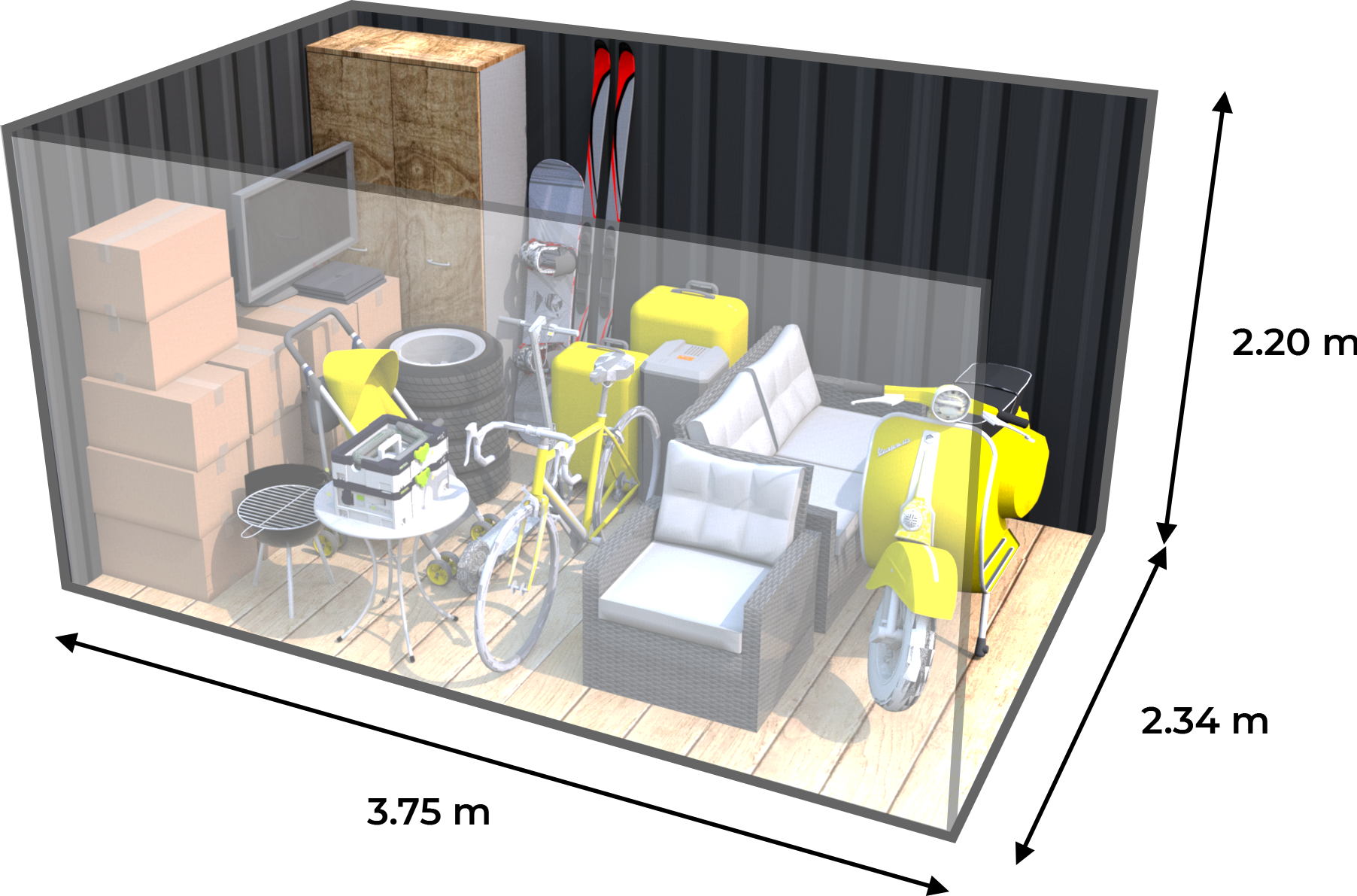DHBOX - box 8_8 m2