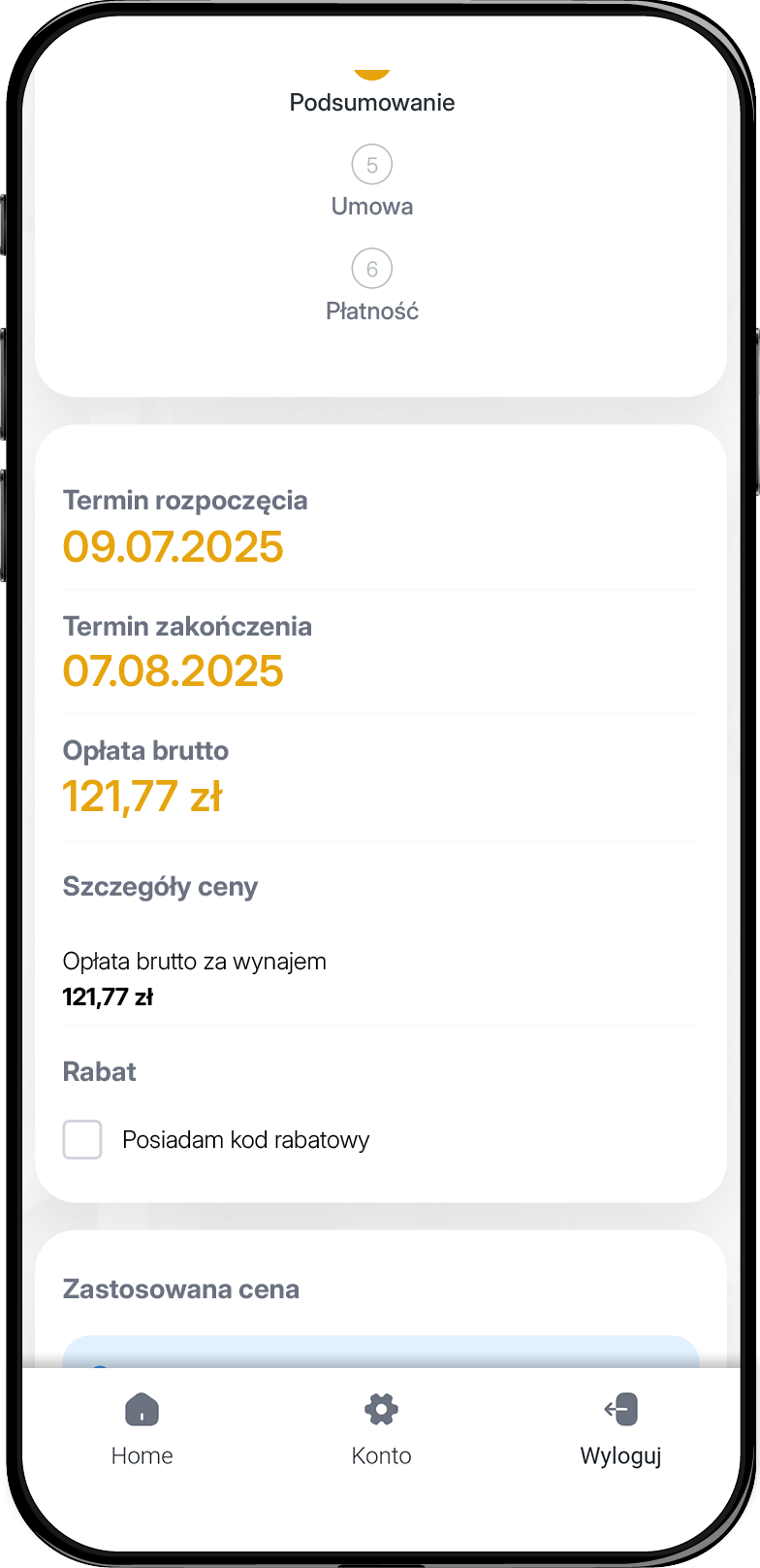 Aplikacja HDBOX - KROK 5 - Podsumowanie